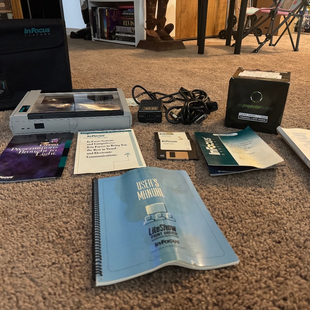 In Focus Systems Panel Book 750 LCD projection Panels